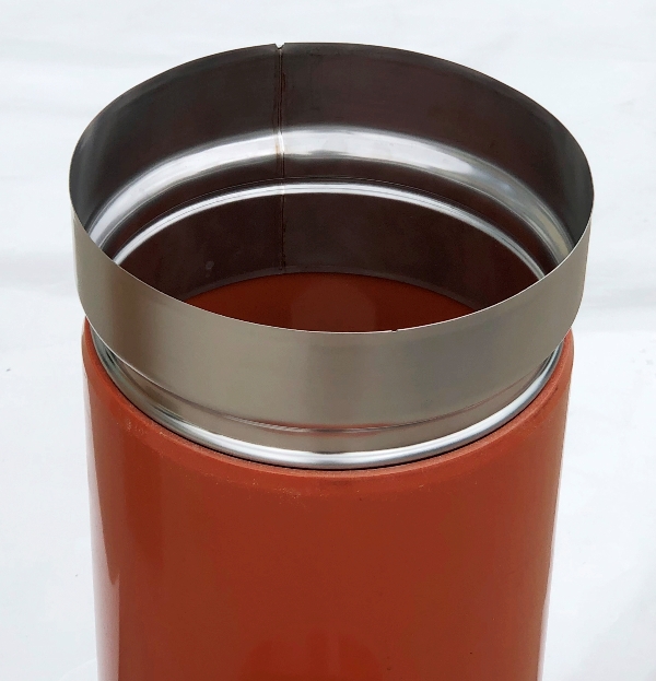 VA-Abwurfsäule mit Schräg-Türe